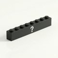 LEGO Museums-Sponsoring-Stein (1x8 Brick)