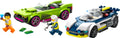 Police Car and Muscle Car Chase