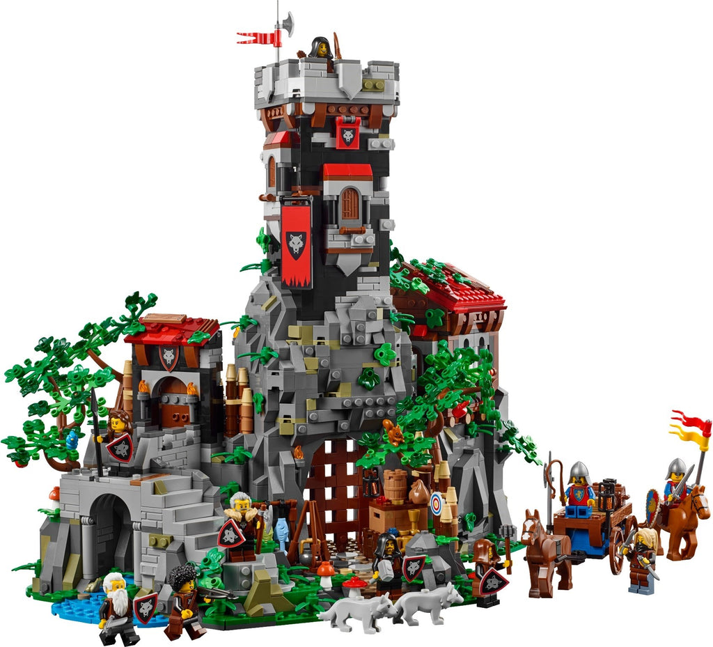 LEGO Bricklink Ganovenversteck im Wald V29 – Fanmodell mit vielen Minifiguren