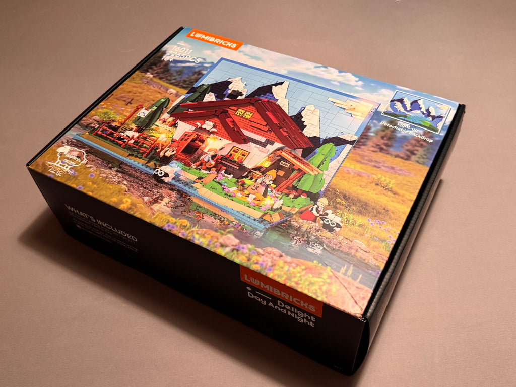 Lumibricks Schäferhütte L9094 - Alpen-Diorama mit LEDs